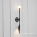 Luzes de parede de luxo em metal ouro com design moderno mais recente